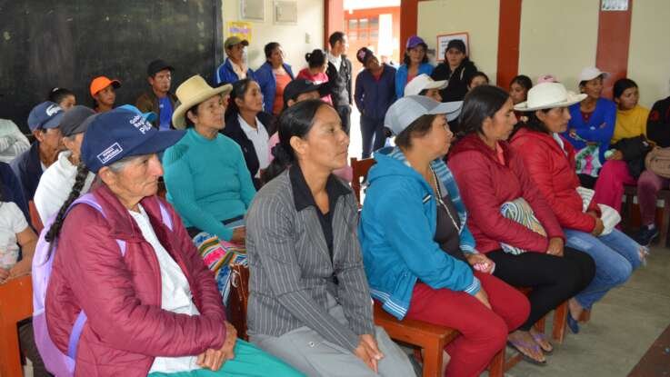 Un trabajo conjunto e integrador con la Comunidad Campesina de Samanga en Perú Proyecto CDKN
