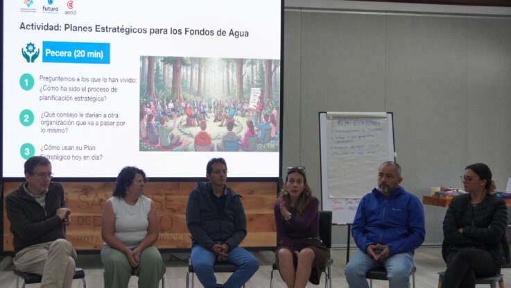 Fondos de Agua refuerzan su acción colectiva por la gestión sostenible del agua en su 4to encuentro regional Proyecto Fondos de Agua Sostenibles