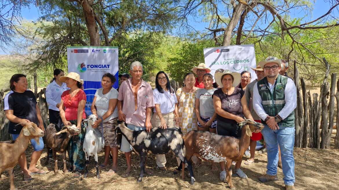 FONGIAT moviliza fondos nacionales e internacionales para proyectos de seguridad hídrica, conservación y adaptación climática, con enfoque de género en Tumbes Fondos de Agua Sostenibles